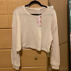 Cropped sweater